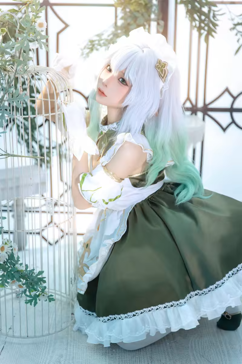 蠢沫沫-蠢沫沫-NO.292-草神女仆-[15P]