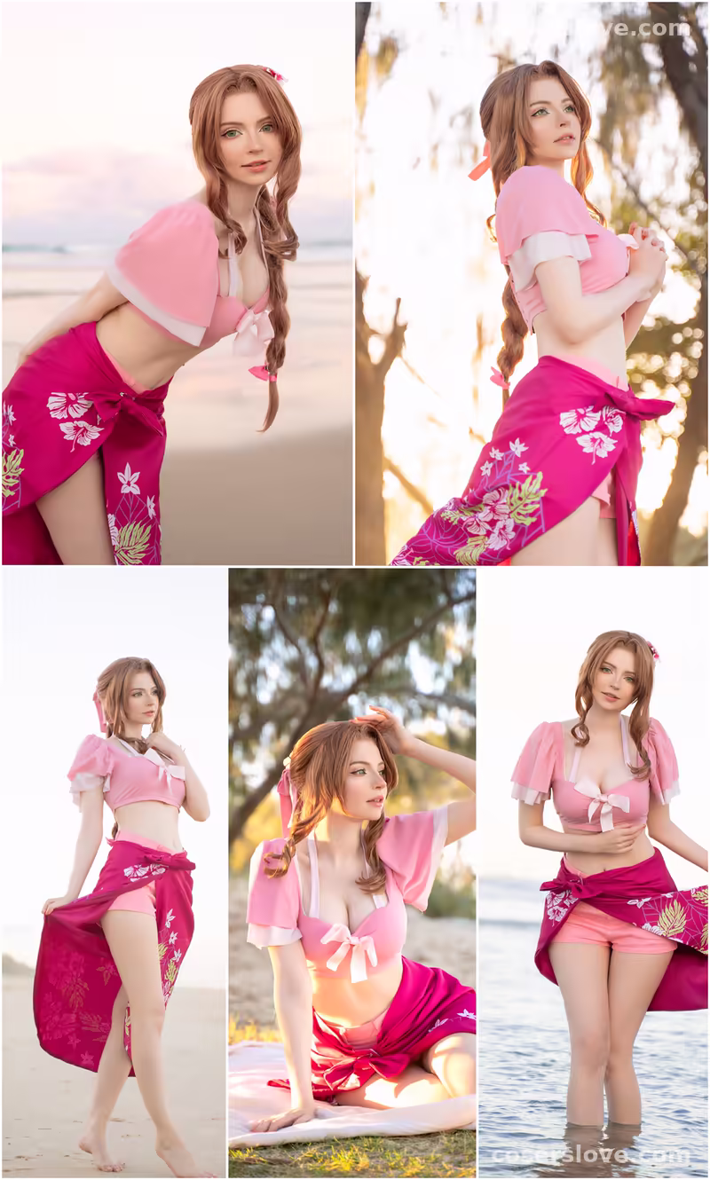 [PeachMilky] 最终幻想 - 爱丽丝·盖恩斯巴勒[16P - 169MB]