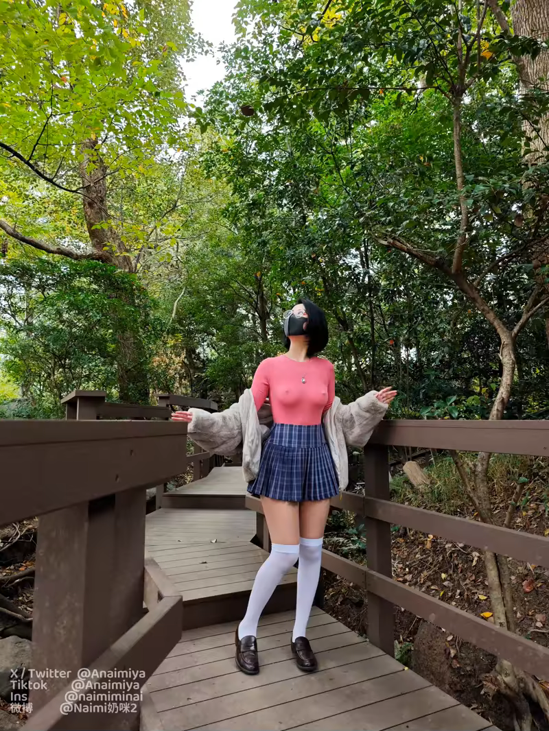 Naimi奶咪 (Anaimiya)-OF 2025 10月-不穿内衣外出任务