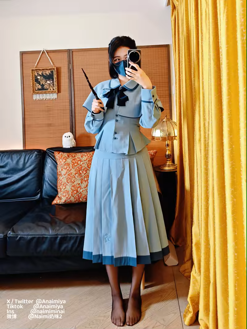 Naimi奶咪 (Anaimiya)-OF 2025 12月-魔法学院学姐