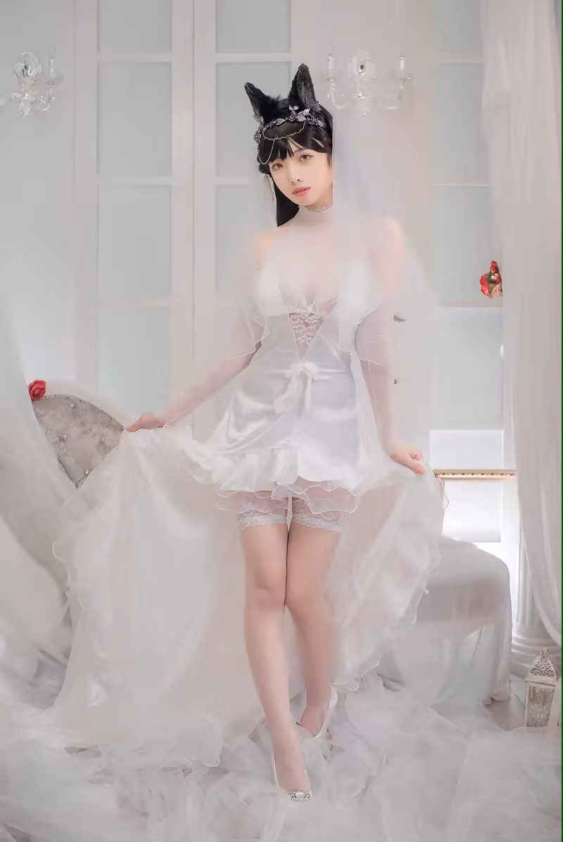 雯妹不讲道理 - NO.028 雯妹不讲道理爱宕花嫁 [32P-282MB]