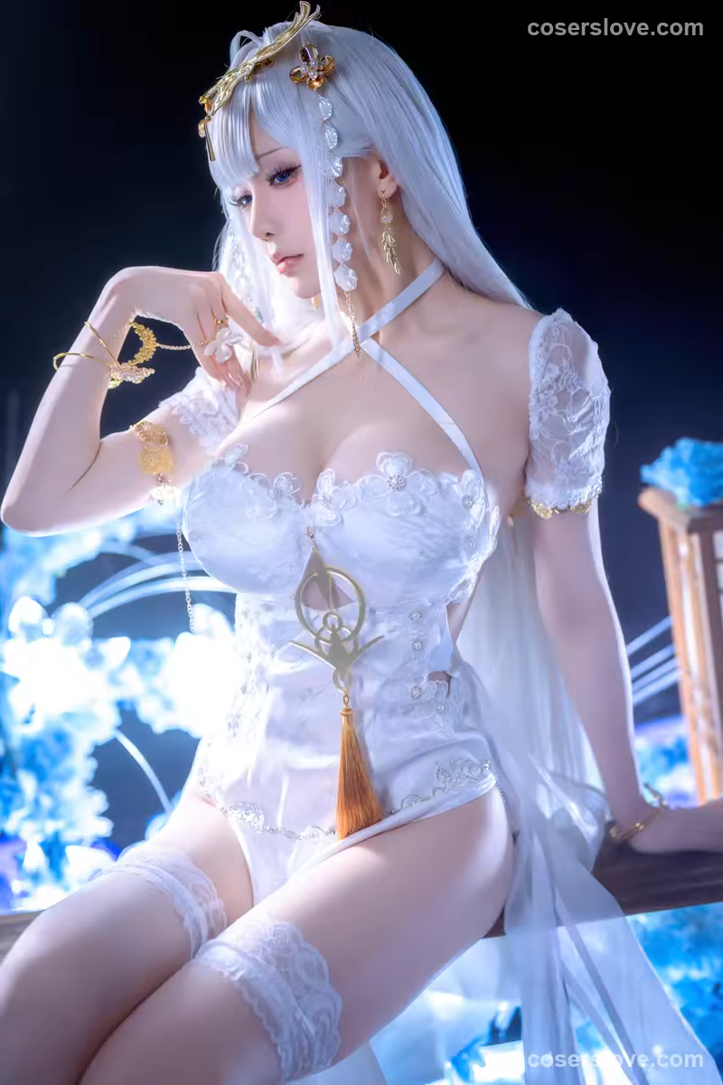 星之迟迟 - 白发白色婚纱主题 [40P]