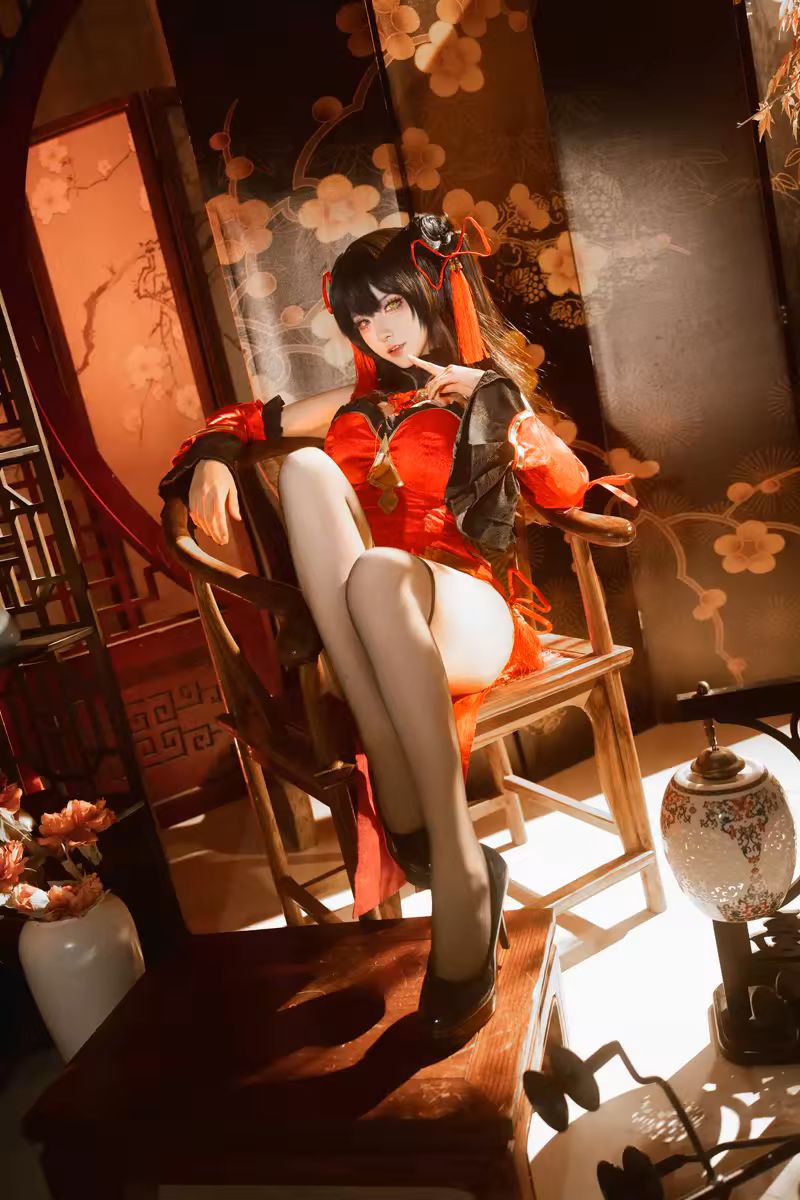 Seya-狮砸 - NO.029  25年01月限定 狂三旗袍1[12P-142.2M]