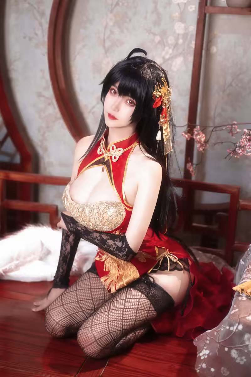 Seya-狮砸 - NO.035  碧蓝航线 大凤 旗袍[15P-152.6M]