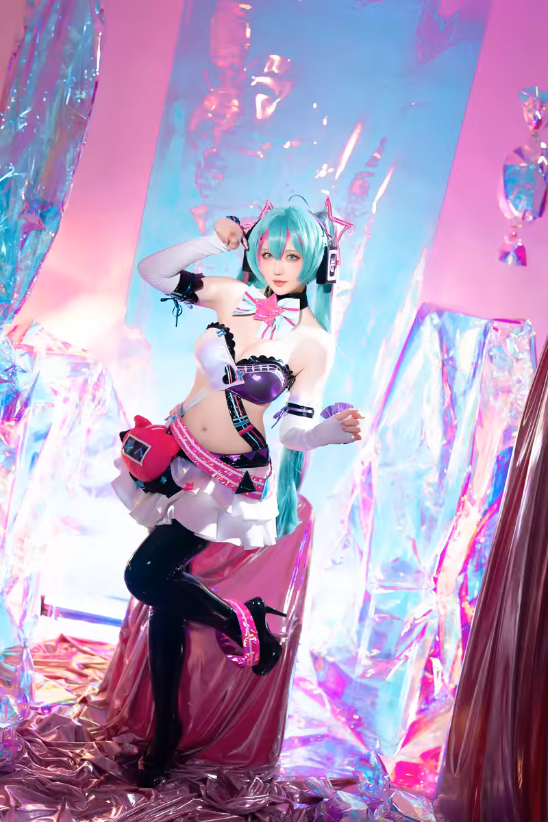 星之迟迟-258 – 星之迟迟-2024-7-B Miku初音未来 喵斯快跑 [73P1V]