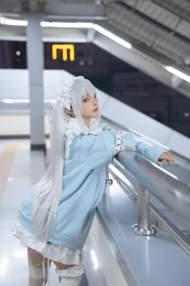 蠢沫沫-蠢沫沫-NO.329-水色-[244P+2V]
