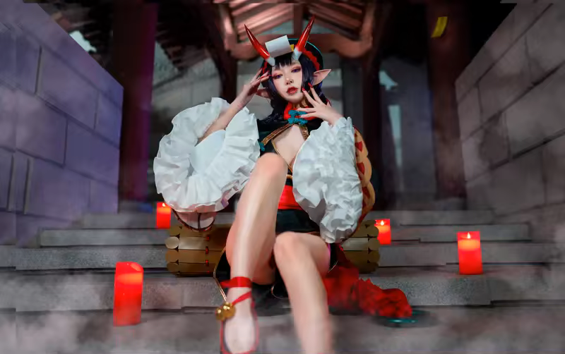[阿包也是兔娘] [9P - 12MB] Fate - 酒吞童子