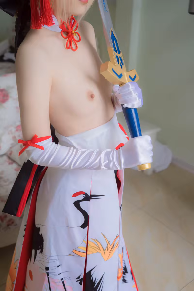 少女映画 - Fate Saber 仙鹤礼服