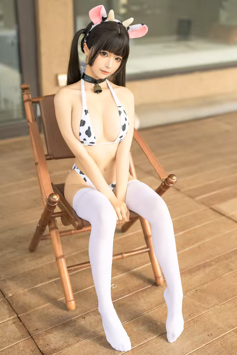 蠢沫沫-NO.246-沙漠牛牛女仆-6P