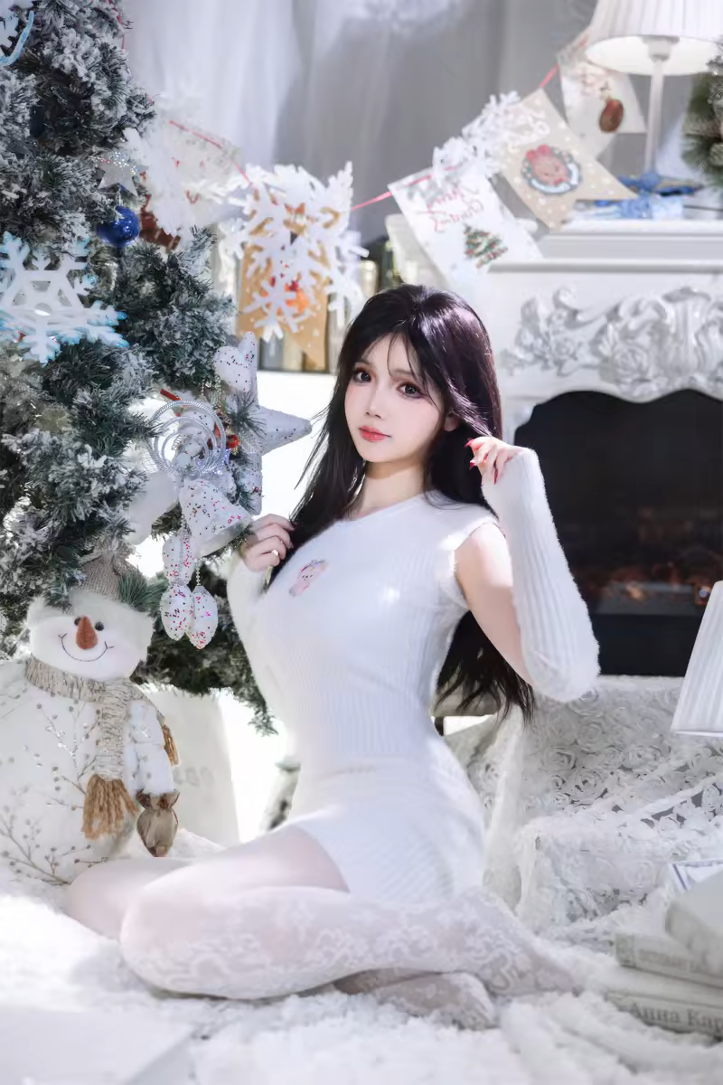 雪晴Astra - NO.056 圣诞节 白雪 [123P2V-1.06GB]