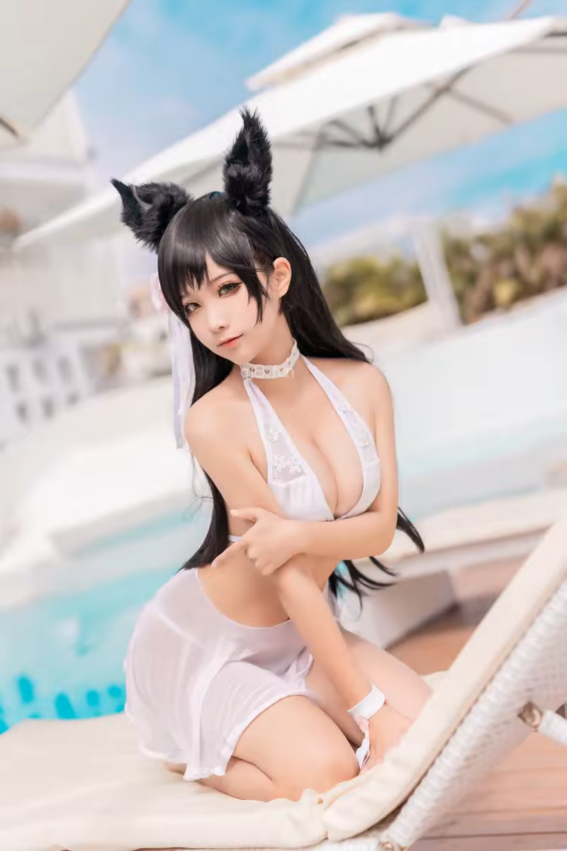 蠢沫沫-NO.137-爱宕_犬_泳装-37P