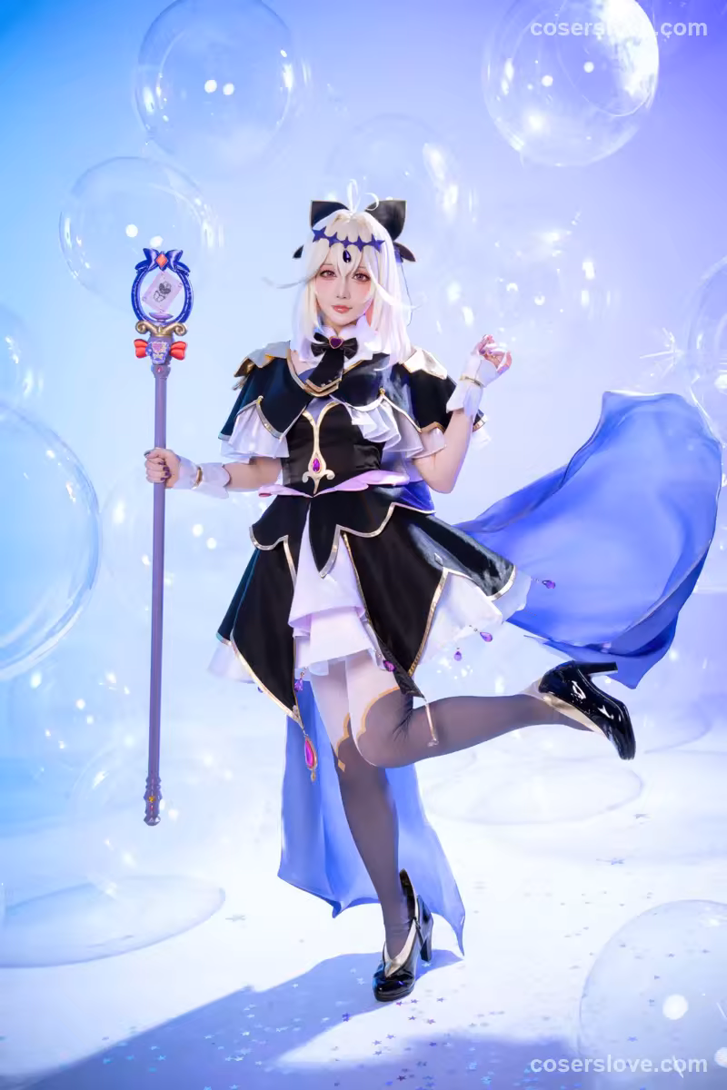 星之迟迟 - 白发魔法女仆主题 [96P]