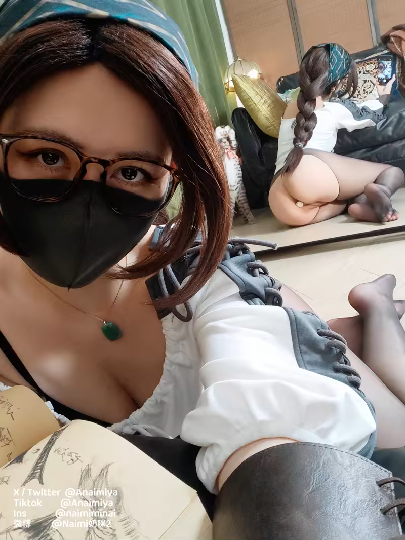 Naimi奶咪 (Anaimiya)-OF 2025 5月-怪物猎人阿尔玛cos