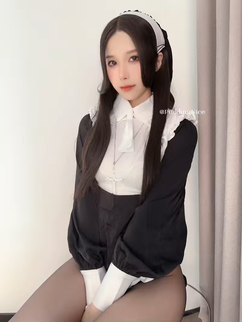 布丁大法-NO.053 修女[167P-3V-950.2M]